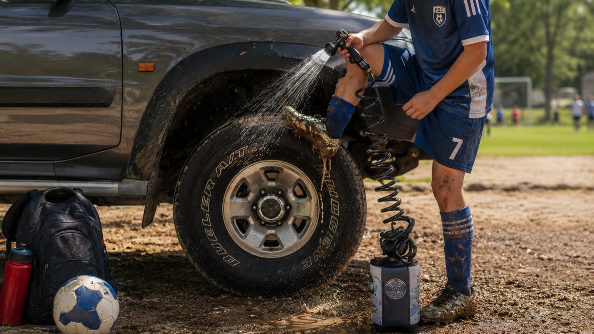 Stop Bringing Dirt Home After Kids’ Sports (Simple Cleanup That Actually Works)
