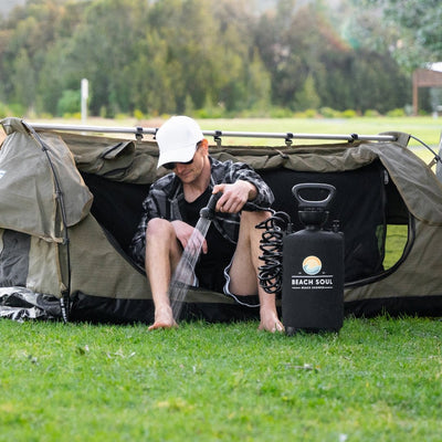 Portable Camping Shower 2.6G – Pressurized Outdoor Beach Shower